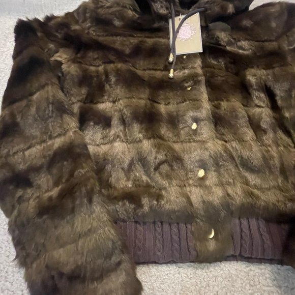 Juicy Couture Faux Fur Jacket - Picture 5 of 5